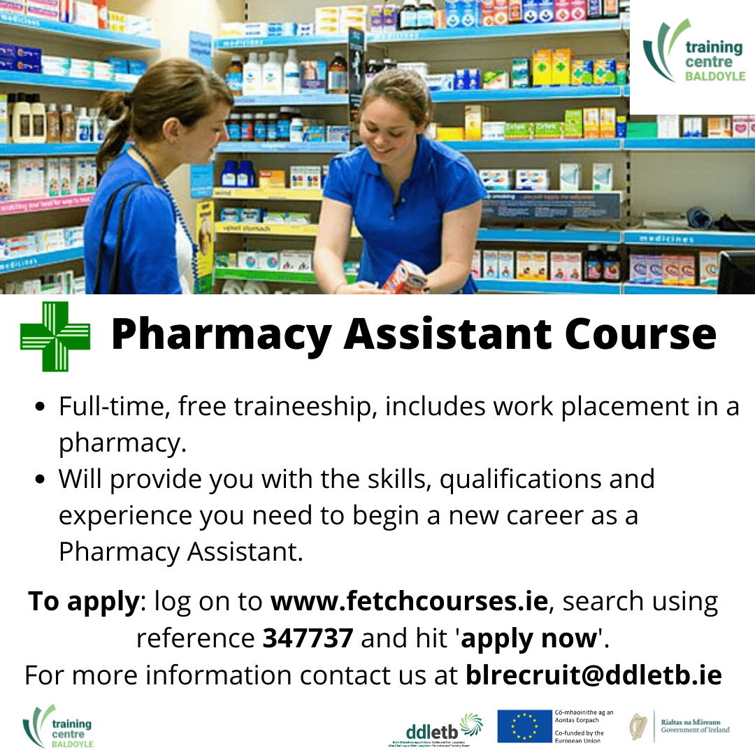 Pharmacy Assistant Course Applications Are Now Being Accepted   Pharmacy Sales 2022 