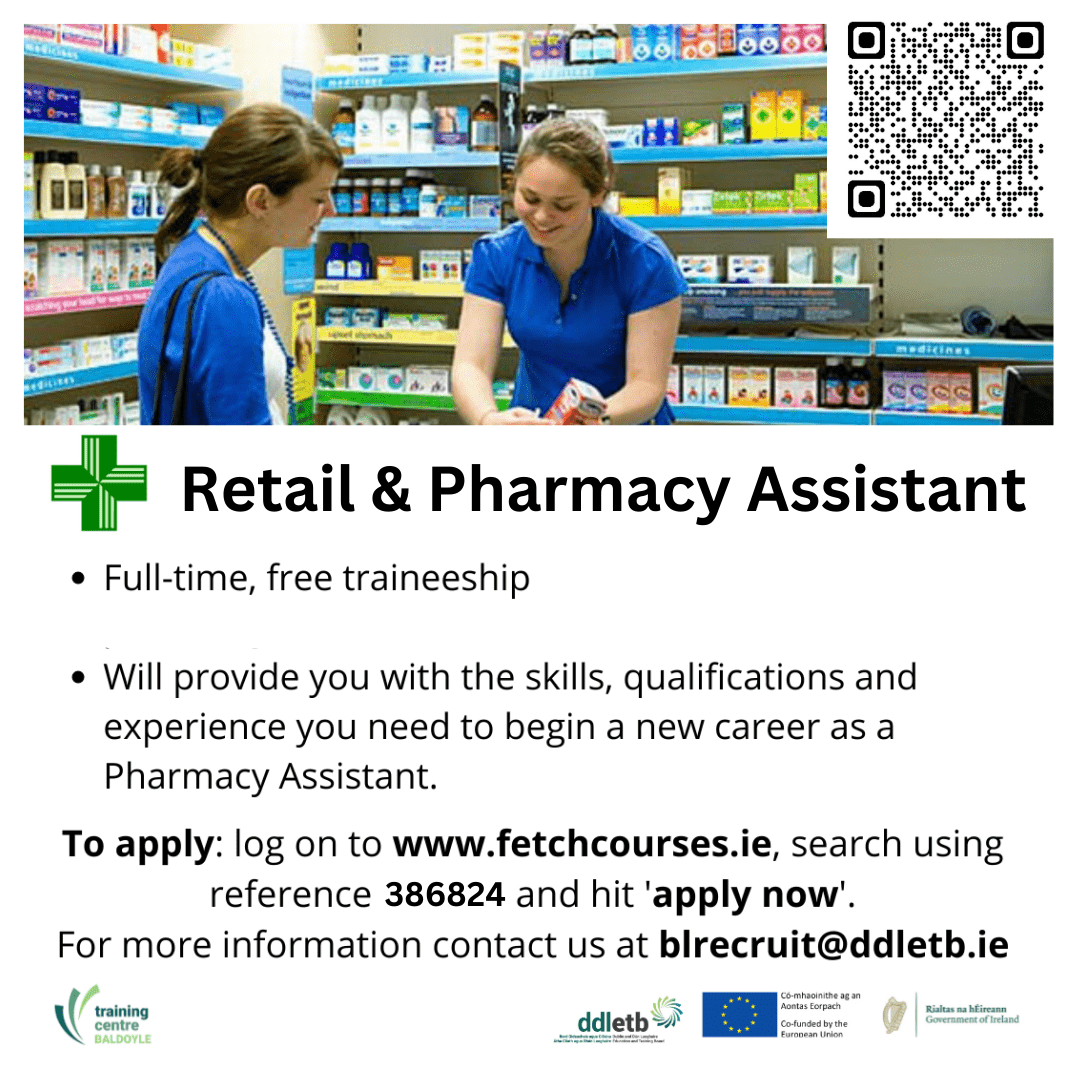 Retail Pharmacy Assistant Course Now Accepting Applications For   Pharmacy 2023 